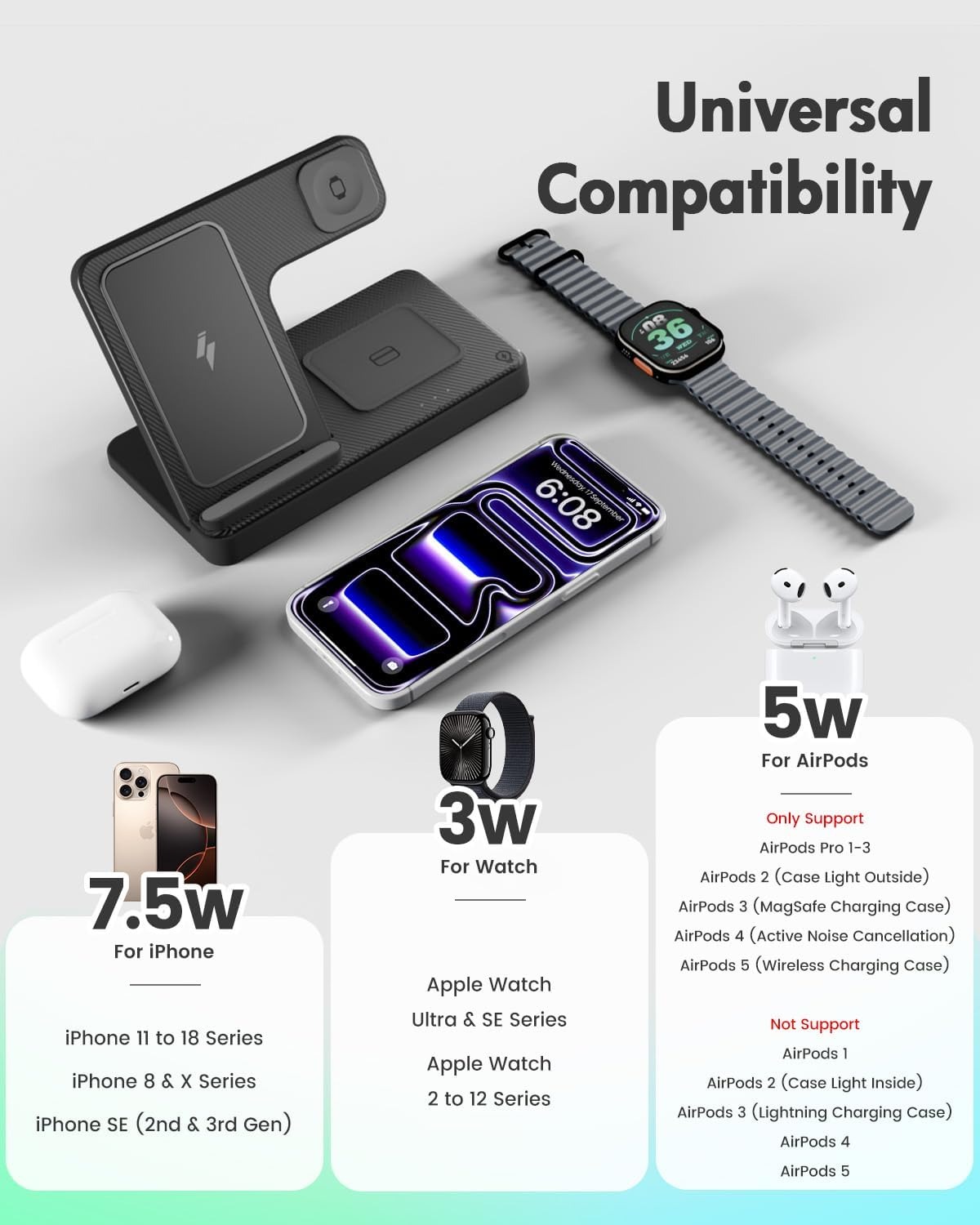 3-in-1 Wireless Charger - Image 2