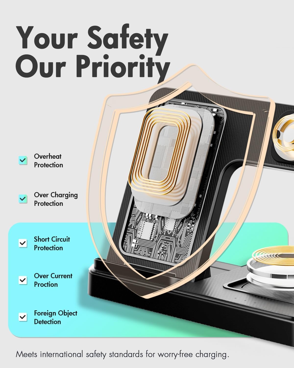 3-in-1 Wireless Charger - Image 4